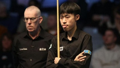 5-3！斯诺克德国大师赛：中国00后小将连胜两场，常冰玉狂轰破百|斯坦.穆迪|资格赛|斯坦穆迪|马克-艾伦|凯伦·威尔逊_新浪体育_新浪新闻